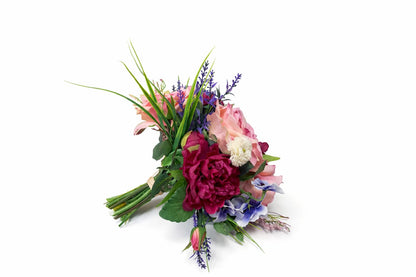 Kunstblumenstrauß „Mary“ – Elegantes Blumenarrangement in Keramikvase | Ca. 55cm