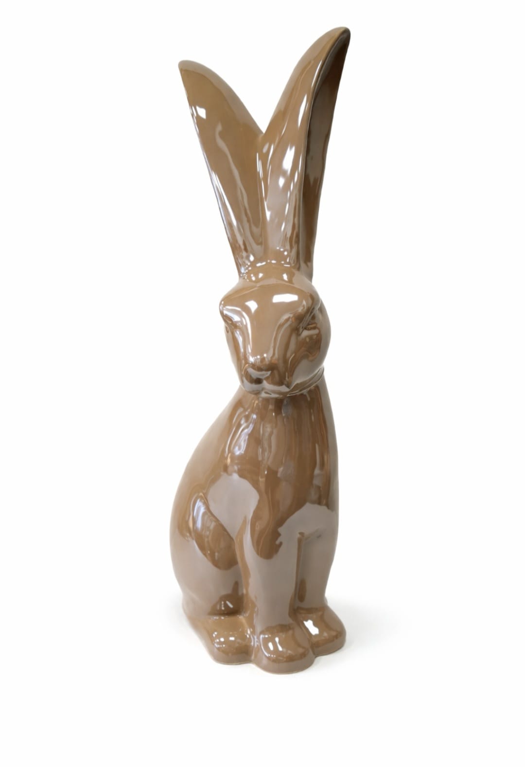 Dekorativer Keramik-Hase glänzend – Edle Oster- & Ganzjahresdeko in verschiedenen Größen & Farben