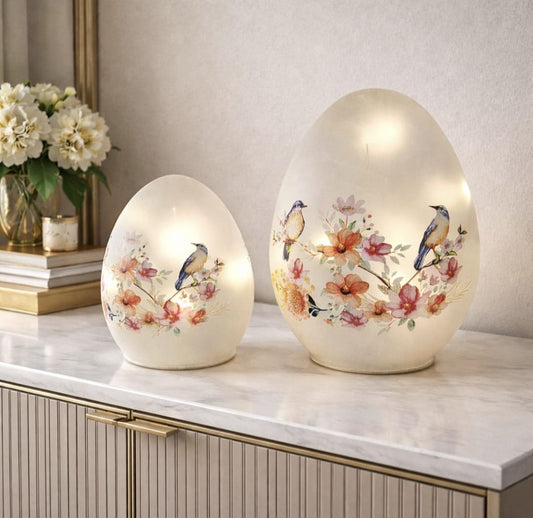 Deko Ei mit LED-Timer